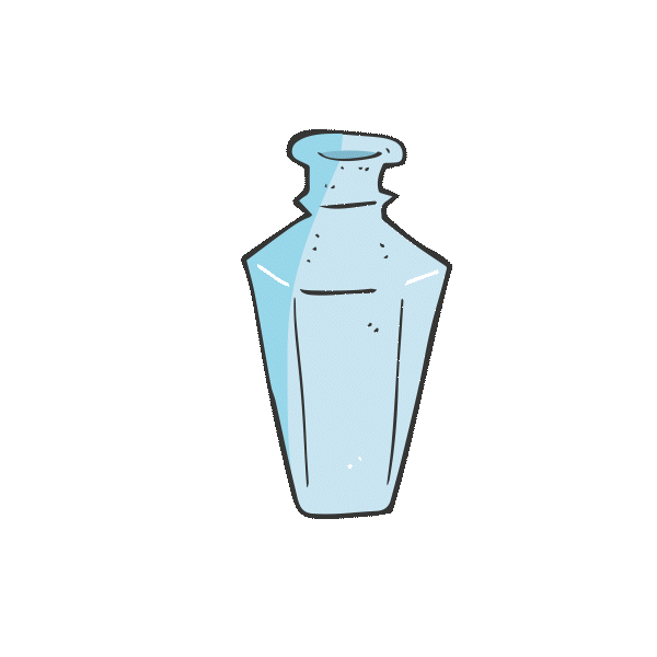 Frasco do perfume