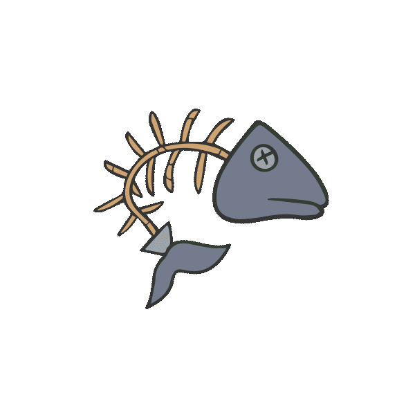Restos de peixe