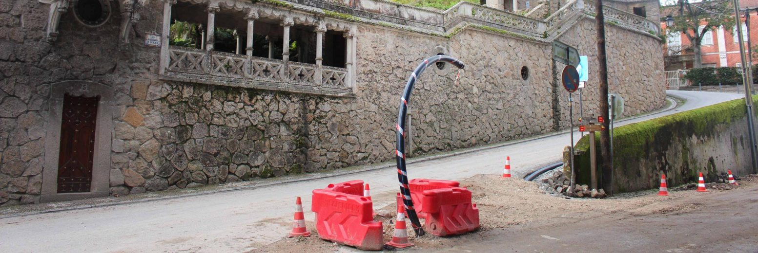 Requalificação de infraestruturas junto à Quinta da Regaleira