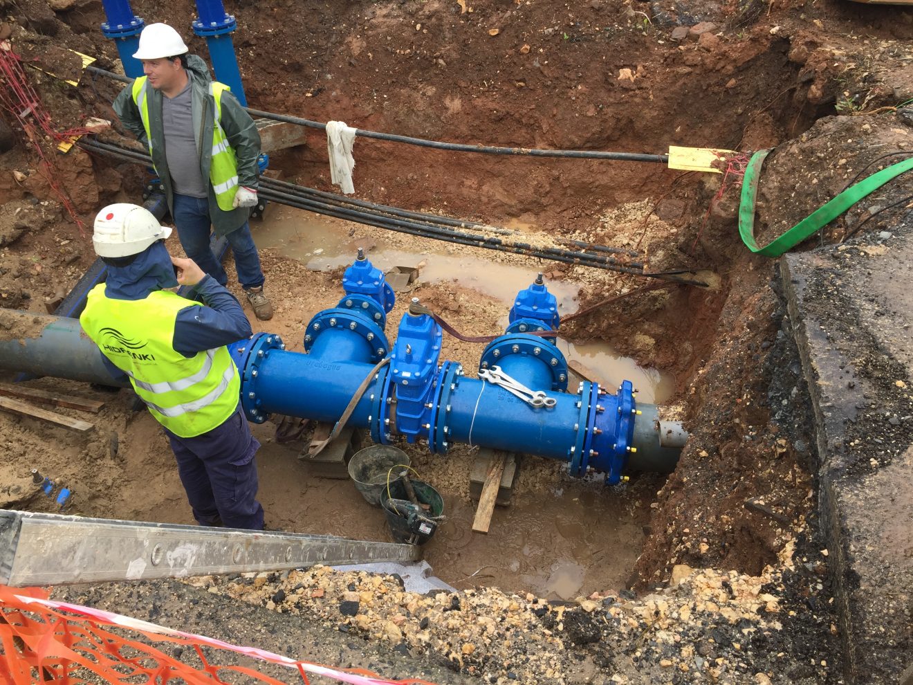 Obras na rede de Abastecimento de água