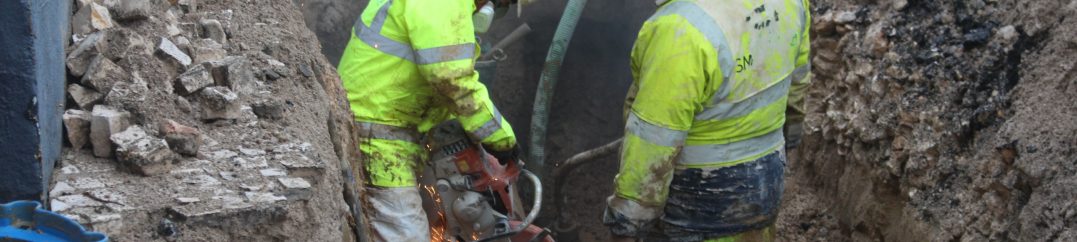 Renovação de troço de conduta de DN 250 em Chão de Meninos