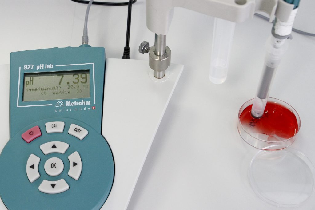 equipamento do laboratório