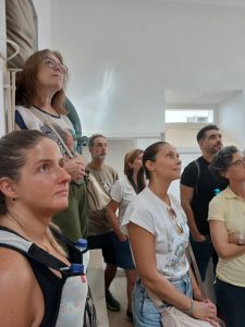 Participantes da "Rota da Água" no Reservatório dos Capuchos