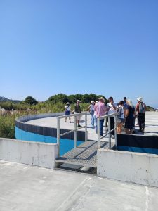 Participantes da "Rota da Água" no Reservatório das Casas Novas